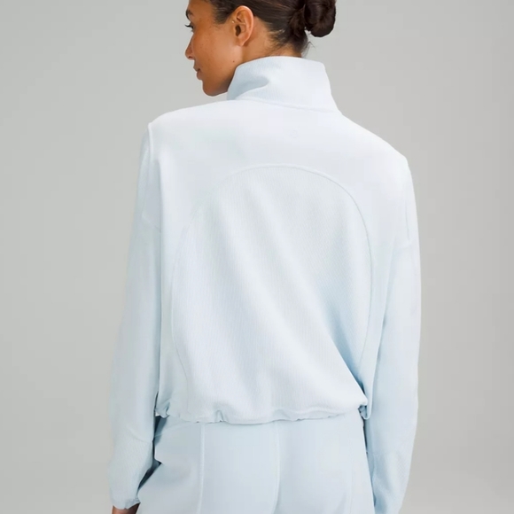 Brushed Softsupreme Ribbed Half Zip - Picture 2 of 7